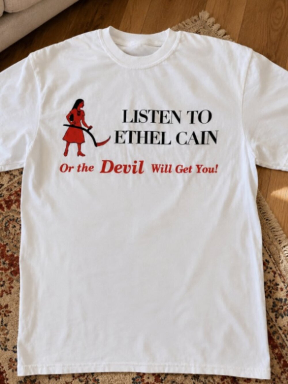 Listen to ethel cain white T-shirt